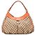 Borsa a tracolla Gucci GG Canvas Abbey D Ring Beige