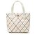 Borsa Chanel CC Wild Stitch in pelle di vitello bianca Bianco