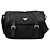Double Borsa a tracolla Prada Tessuto blu con zip e doppia fibbia