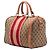 Borsa Boston Satchel Gucci Medium GG Canvas Web Joy Beige - vista 2