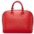 Bolso de mano Louis Vuitton Epi Alma PM rojo Roja