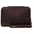Borsa a pochette Louis Vuitton Taiga Pochette Baikal marrone