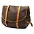 Borsa da viaggio Louis Vuitton Monogram Saumur 43 Marrone - vista 2
