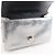 Borsa a tracolla con catena Christian Dior Diorama Cannage in pelle verniciata Silver Nero - vista 12
