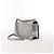 Borsa a tracolla con catena Christian Dior Diorama Cannage in pelle verniciata Silver Nero - vista 3