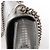 Borsa a tracolla con catena Christian Dior Diorama Cannage in pelle verniciata Silver Nero - vista 5