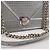 Borsa a tracolla con catena Christian Dior Diorama Cannage in pelle verniciata Silver Nero - vista 6