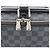 Borsa da viaggio Louis Vuitton Pegase 55 Damier Graphite in nero - vista 8