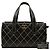 Black Chanel Medium CC Quilted Calfskin Wild Stitch Tote Schwarz - Ansicht 8