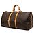 Sac de voyage Louis Vuitton Monogram Keepall Bandouliere 60 Marron - vue 2