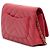 Borsa crossbody Chanel CC Chevron Caviar Red Ancient Greek Charms Wallet On Chain Rosso - vista 2