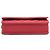 Borsa crossbody Chanel CC Chevron Caviar Red Ancient Greek Charms Wallet On Chain Rosso - vista 3