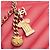 Borsa crossbody Chanel CC Chevron Caviar Red Ancient Greek Charms Wallet On Chain Rosso - vista 8