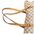 Borsa Tote Louis Vuitton Damier Azur Totally MM Bianca Bianco - vista 7