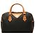 Autre Marque Borsa Boston Saint Laurent in PVC nera Nero