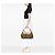 Borsa a tracolla Gucci GG Crystal Abbey D Ring Beige - vista 6