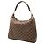 Borsa a tracolla Louis Vuitton Portobello PM Damier Ebene Marrone - vista 2