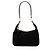 Gucci Schultertasche aus schwarzem Wildleder