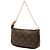 Bolso de mano Louis Vuitton Monogram Mini Pochette Accessoires Marrón Castaño - vista 2