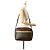 Borsa a tracolla Louis Vuitton Monogram Reporter GM Marrone - vista 12