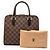 Bolsa de mão Louis Vuitton Damier Ebene Triana Castanha - vista 8