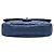 Borsa a tracolla Chanel Jumbo Quilted Iridescent Caviar Easy Flap Blu - vista 3