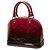 Borsa Louis Vuitton Monogram Vernis Ombre Alma BB rossa Rosso - vista 2