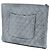 Clutch Chanel Large Quilted Metallic Lambskin O Case Argentata Argento - vista 2