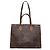 Borsa Satchel Louis Vuitton Monogram Reverse Giant OnTheGo MM Marrone