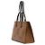 Borsa Satchel Louis Vuitton Monogram Reverse Giant OnTheGo MM Marrone - vista 2