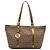Borsa Tote Fendi Zucchino Canvas Superstar Beige