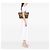 Borsa Tote Fendi Zucchino Canvas Superstar Beige - vista 13