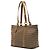 Borsa Tote Fendi Zucchino Canvas Superstar Beige - vista 2