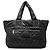 Borsa Tote reversibile Coco Cocoon in nylon trapuntato Large, Nera, Chanel Nero