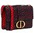 Borsa a tracolla con patta Dior I Love Paris 30 Montaigne Blu - vista 2