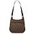 Borsa Hobo Fendi Zucca Canvas Marrone