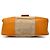 Prada Moon Schultertasche aus Canapa-Canvas mit Cinghiale-Besatz in Beige - Ansicht 3
