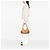 Prada Moon Schultertasche aus Canapa-Canvas mit Cinghiale-Besatz in Beige - Ansicht 7