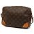 Borsa a tracolla Louis Vuitton Monogram Trocadero 27 Marrone - vista 2