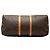 Borsa da viaggio Louis Vuitton Monogram Keepall Bandouliere 55 Marrone - vista 3
