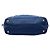 Borsa Tote Convertibile con Chiusura a Zip Prada in Tessuto con Rifiniture in Saffiano Blu - vista 3