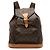 Zaino Louis Vuitton Monogram Montsouris GM Marrone