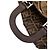 Fendi Twins Tote Large aus Zucca Canvas Braun - Ansicht 8