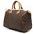 Borsa Boston Louis Vuitton Monogram Speedy 30 Marrone - vista 2