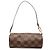 Borsa a mano Louis Vuitton Damier Ebene Papillon Pochette Marrone
