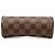 Borsa a mano Louis Vuitton Damier Ebene Papillon Pochette Marrone - vista 3