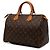 Bolso Boston Louis Vuitton Monogram Speedy 30 Marrón Castaño - vista 2