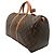 Borsa da viaggio Louis Vuitton Monogram Keepall 50 Marrone - vista 2