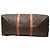 Borsa da viaggio Louis Vuitton Monogram Keepall 50 Marrone - vista 3