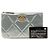 Borsa Clutch Chanel Small Satin 19 O Case VIP Zip Pouch Argento - vista 9